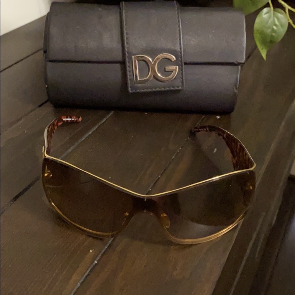Dolce and Gabbana Sunglasses. Shields.